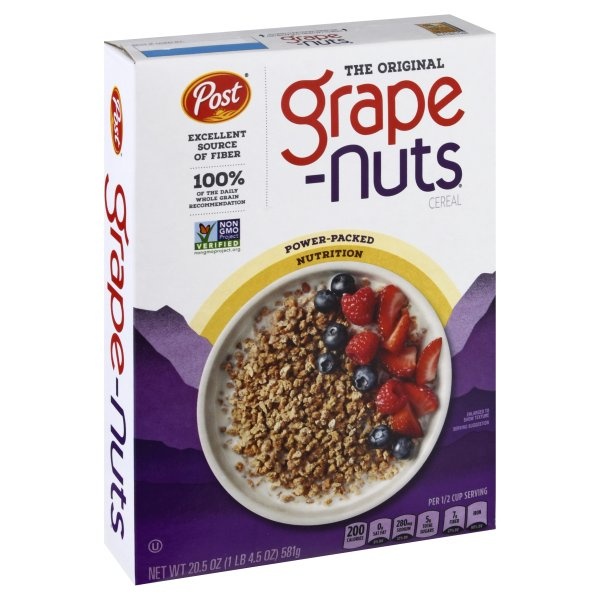 slide 1 of 4, Grape-Nuts Cereal 24 oz, 24 oz