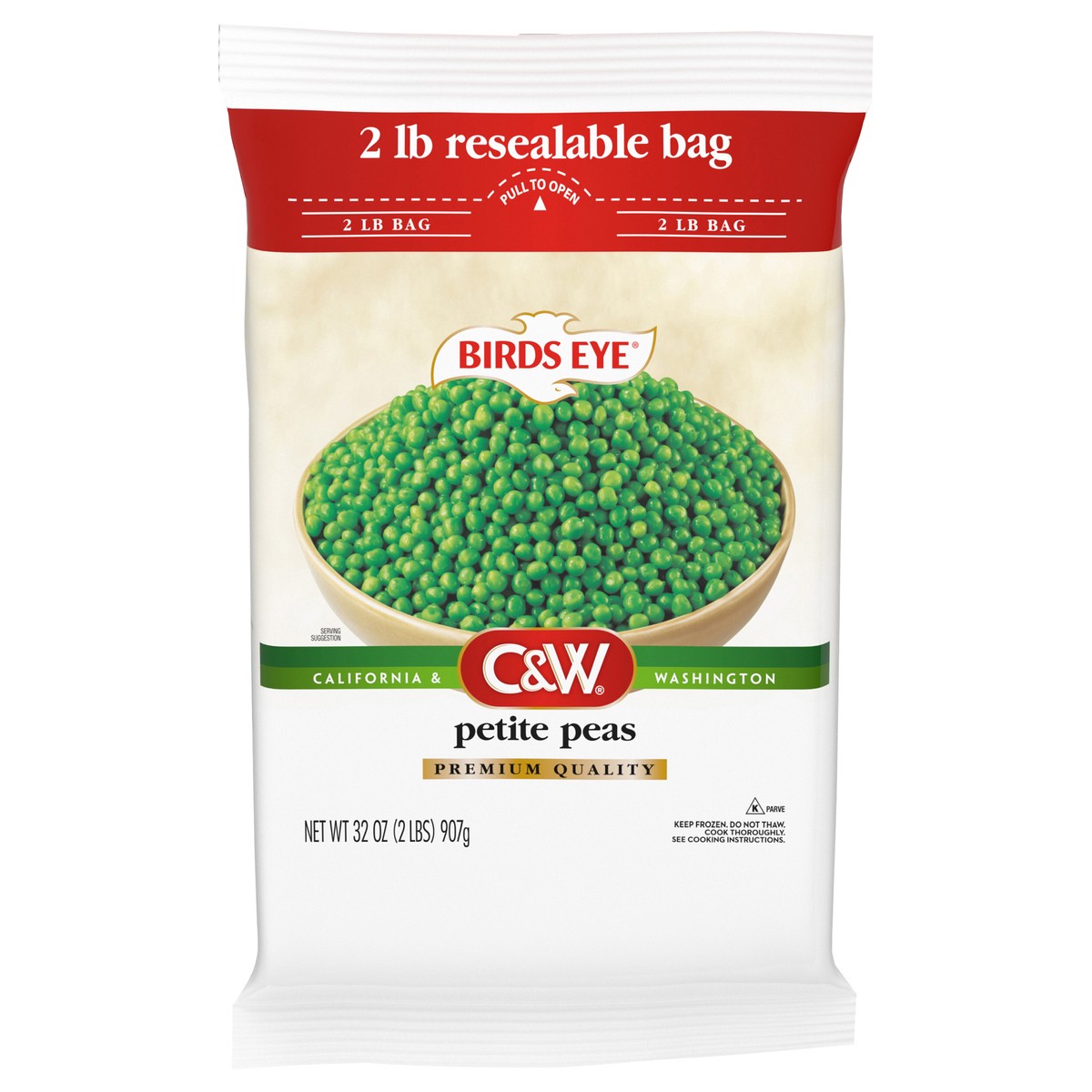 slide 10 of 10, Birds Eye C&W Petite Peas Frozen Vegetables - 32 Oz, 