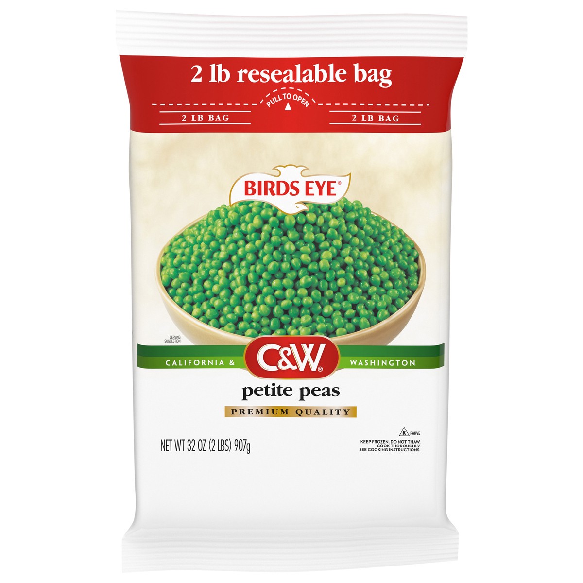 slide 1 of 10, Birds Eye C&W Petite Peas Frozen Vegetables - 32 Oz, 