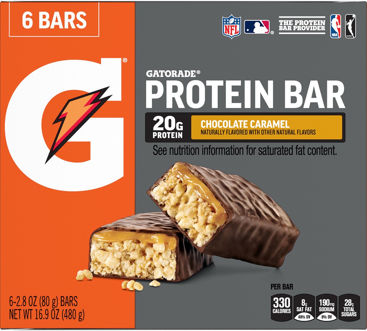 slide 5 of 15, Gatorade Protein Bars, 16.92 ct