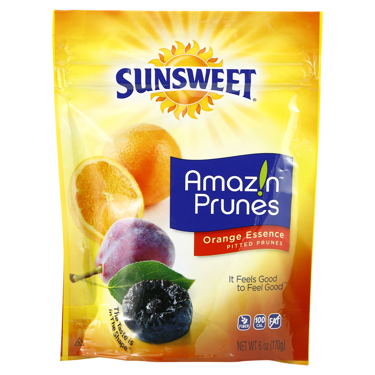 slide 1 of 1, Sunsweet Pitted Orange Essence Prunes 6 oz, 