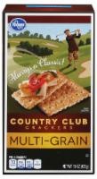 slide 1 of 1, Kroger Country Club Multigrain Crackers, 15 oz
