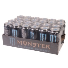 slide 1 of 1, Monster Lo-Carb Energy Drink, 1 ct
