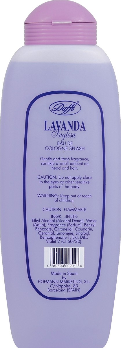 slide 2 of 3, Daffi Lavanda Inglesa Eau De Cologne Splash(Englishlavender), 25 oz