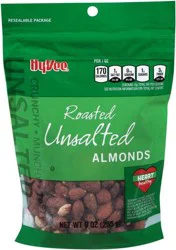 Hy-Vee Roasted Unsalted Almonds