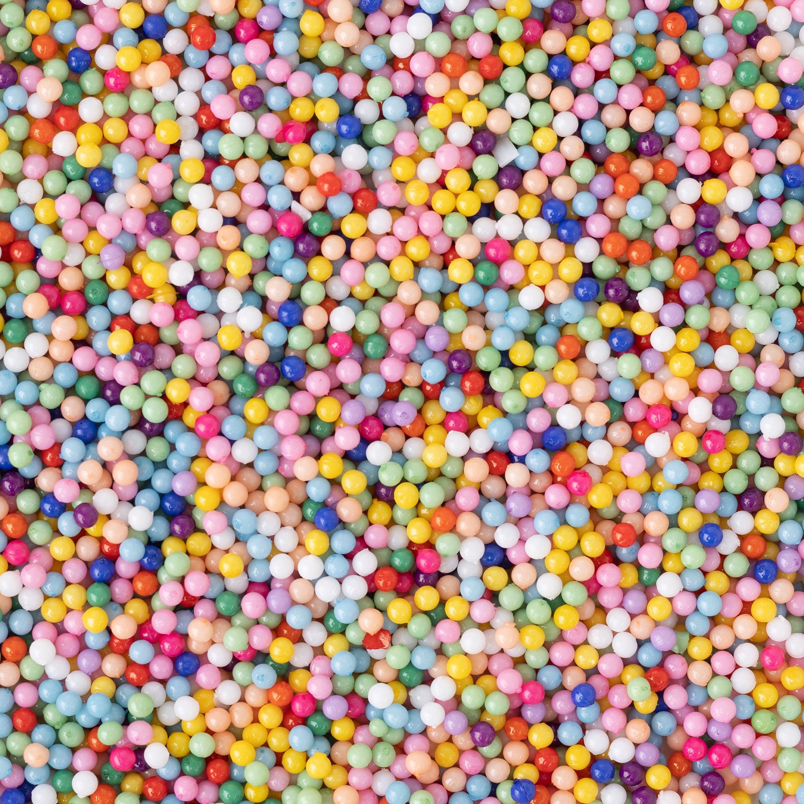 slide 2 of 3, Rainbow Beads Specialty Glitter Shapes By Recollections, 1.23 oz