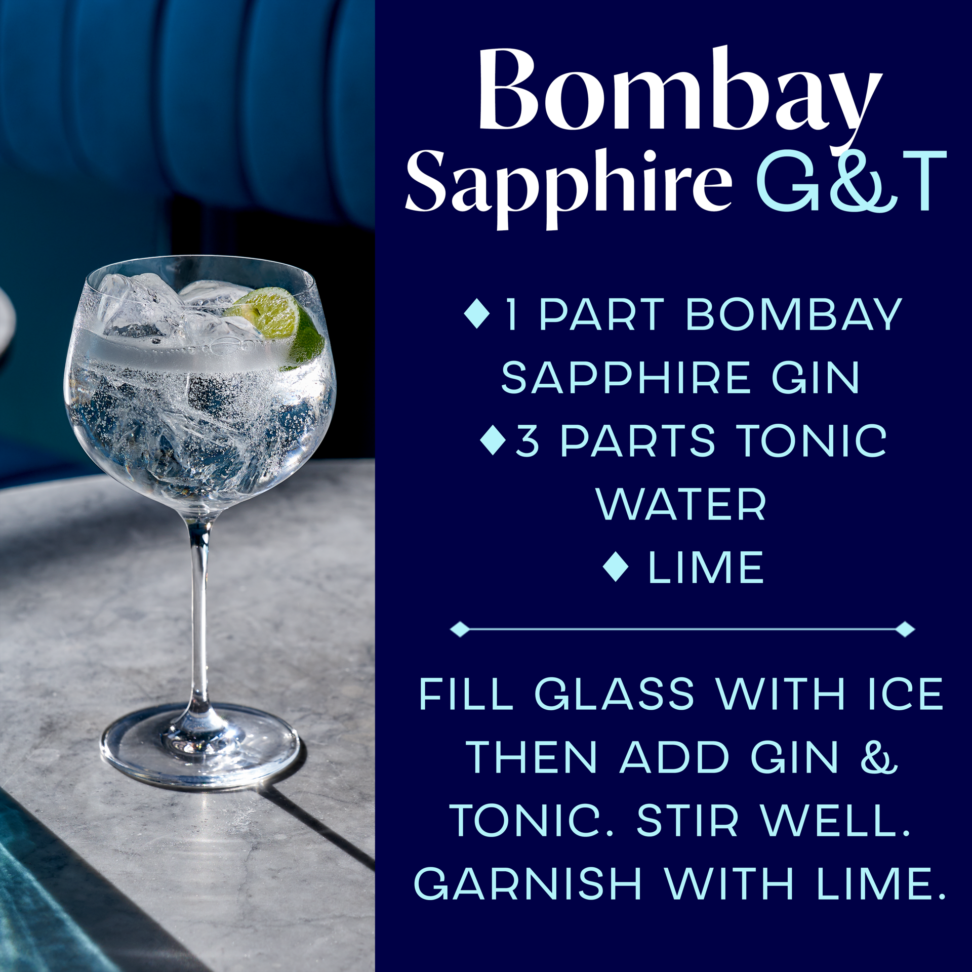 slide 4 of 5, Bombay Sapphire Gin 47% 75Cl/750Ml, 750 ml