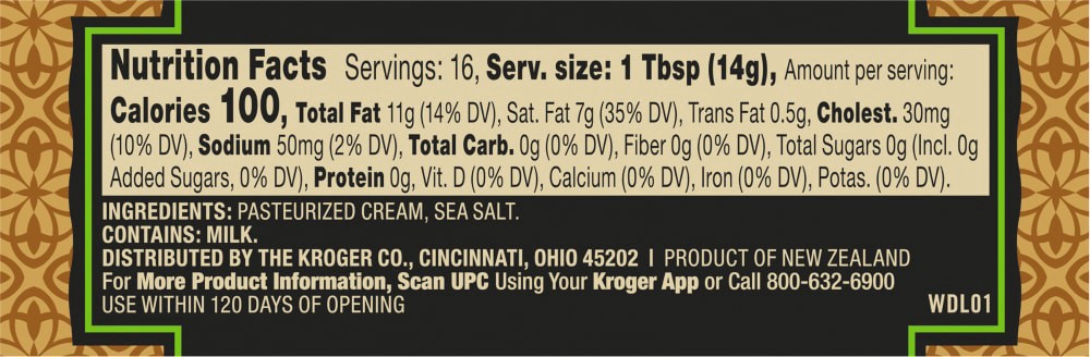 slide 4 of 4, Private Selection New Zealand Grass Fed Salted Butter, 8 oz