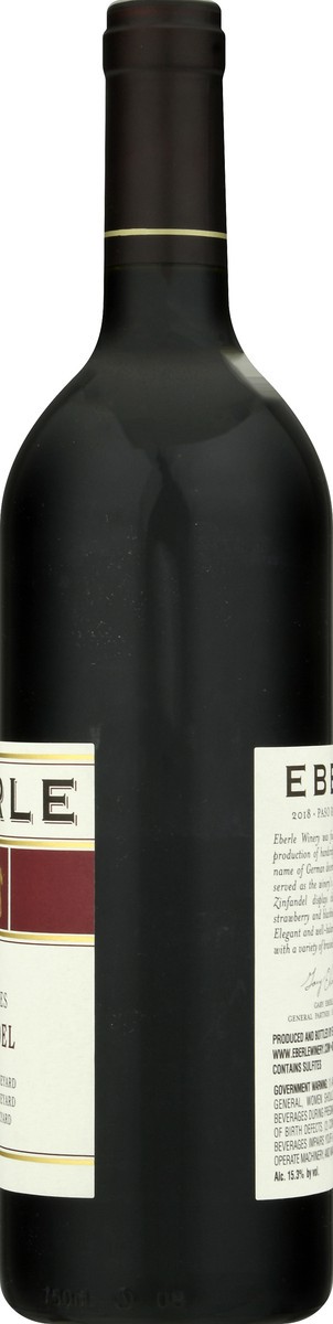 slide 5 of 11, Eberle Paso Robles Zinfandel, 750 ml