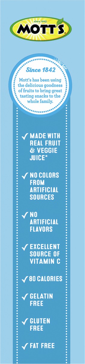 slide 3 of 9, Mott's Fruit Flavored Snacks, Berry and Assorted Fruit, Gluten Free Snack, Value Pack, 22 Ct, 17.6 oz, 22 ct