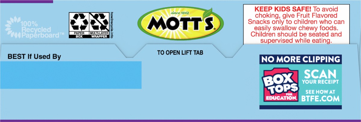 slide 4 of 9, Mott's Fruit Flavored Snacks, Berry and Assorted Fruit, Gluten Free Snack, Value Pack, 22 Ct, 17.6 oz, 22 ct