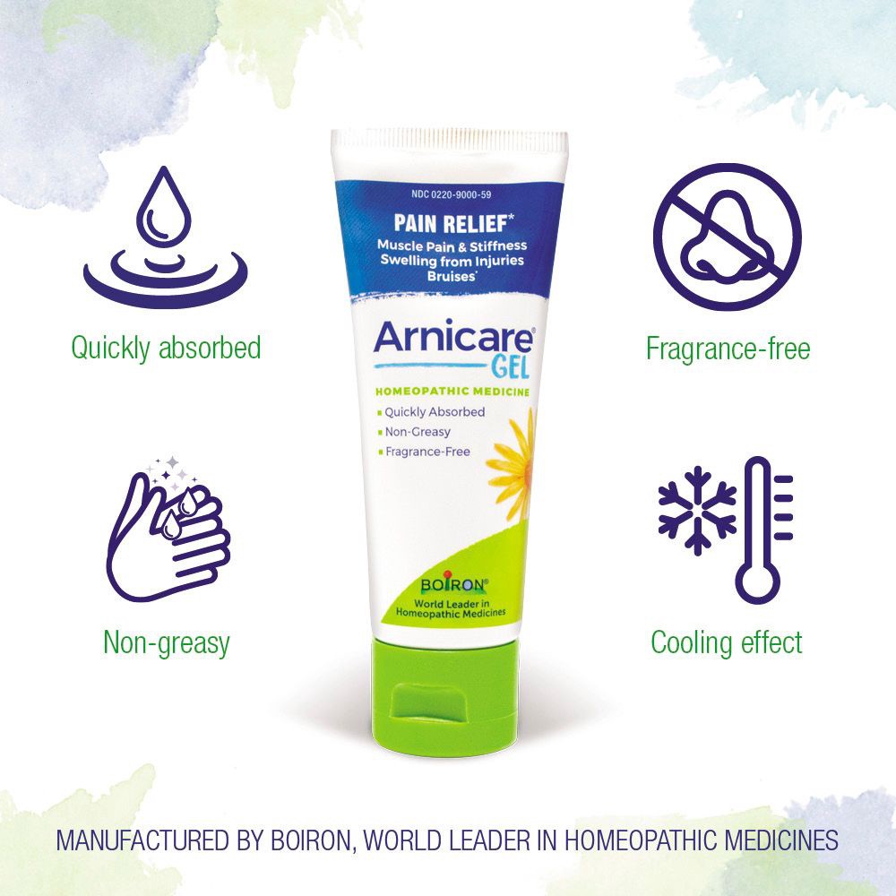 slide 4 of 10, Boiron Arnicare Gel 2.6 oz, 2.5 oz