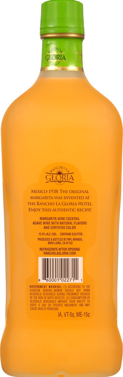 slide 6 of 11, Rancho La Gloria Peach Margarita 1.5 lt, 1.5 liter