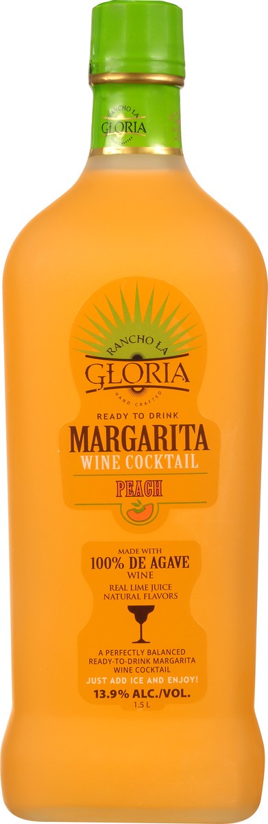 slide 7 of 11, Rancho La Gloria Peach Margarita 1.5 lt, 1.5 liter