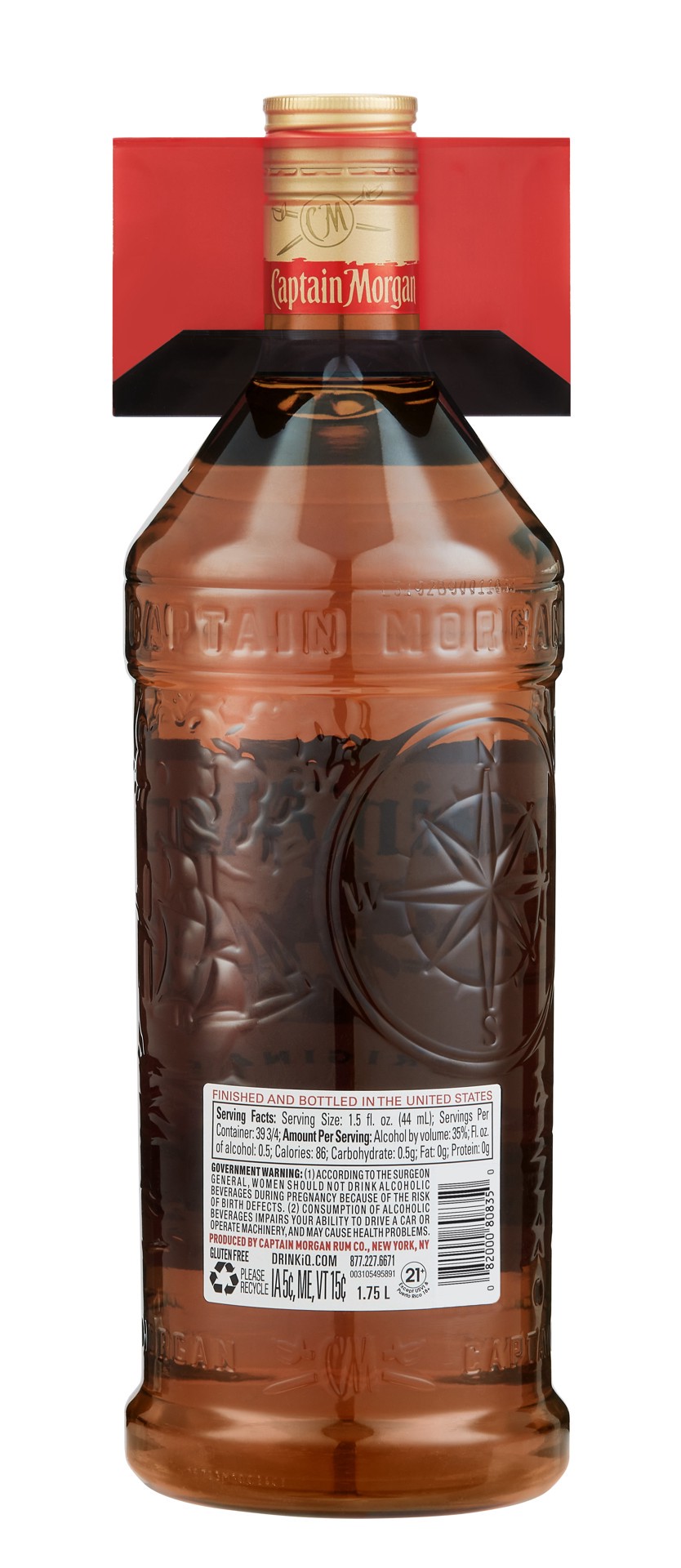 slide 3 of 3, Capt Morgan Sp 1.75, 1.75 liter