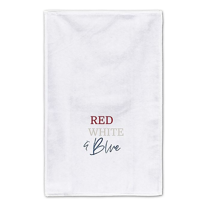 slide 3 of 5, Designs Direct Red White And Blue Tea Towel Set, 1 ct