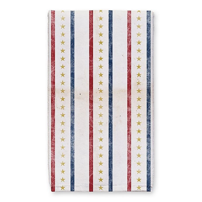 slide 4 of 5, Designs Direct Red White And Blue Tea Towel Set, 1 ct