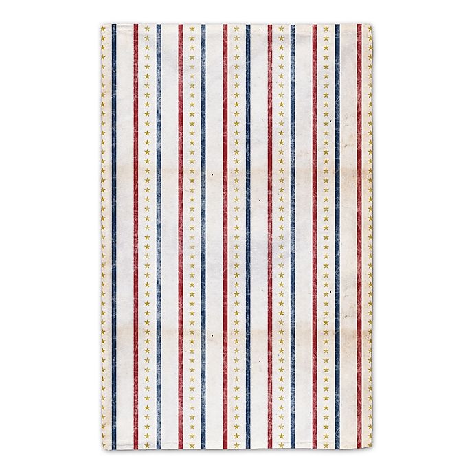 slide 5 of 5, Designs Direct Red White And Blue Tea Towel Set, 1 ct