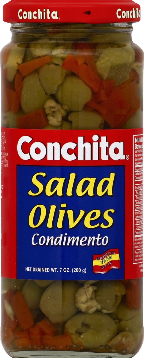 slide 2 of 2, Conchita Salad Olives Jar 7Oz, 7 oz