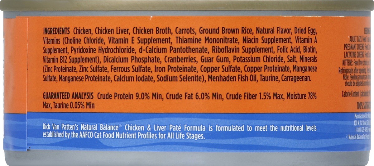 slide 6 of 6, Natural Balance Chik Liver, 5.5 oz