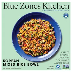 Blue Zones Kitchen Korean Mixed Rice Bowl 8.5 oz