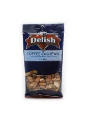 It's Delish Toffee Cashews 3 oz