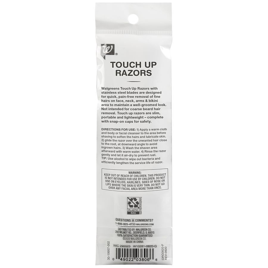 slide 3 of 3, Walgreens Facial Razors, 3 ct