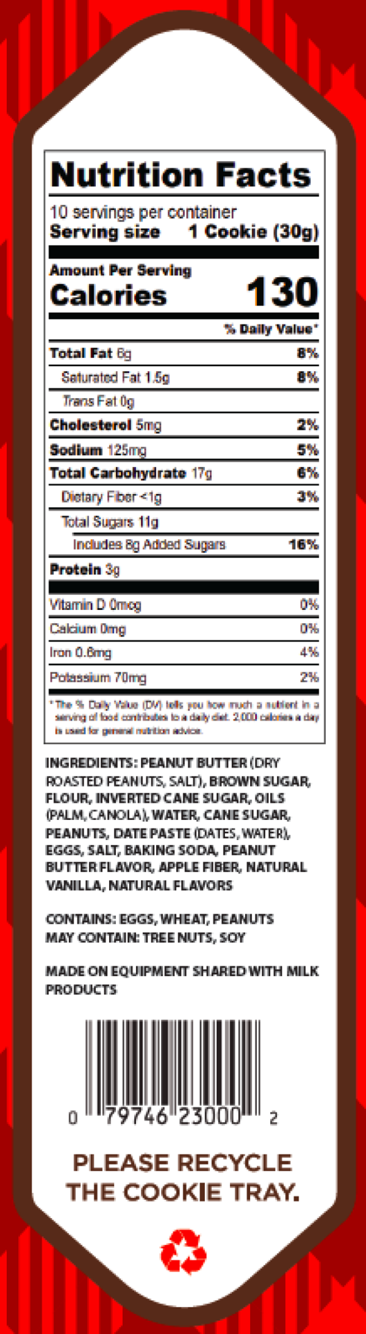 slide 2 of 4, Matt's Bakery Soft-Baked Peanut Butter Cookies 10.5 oz, 10.5 oz