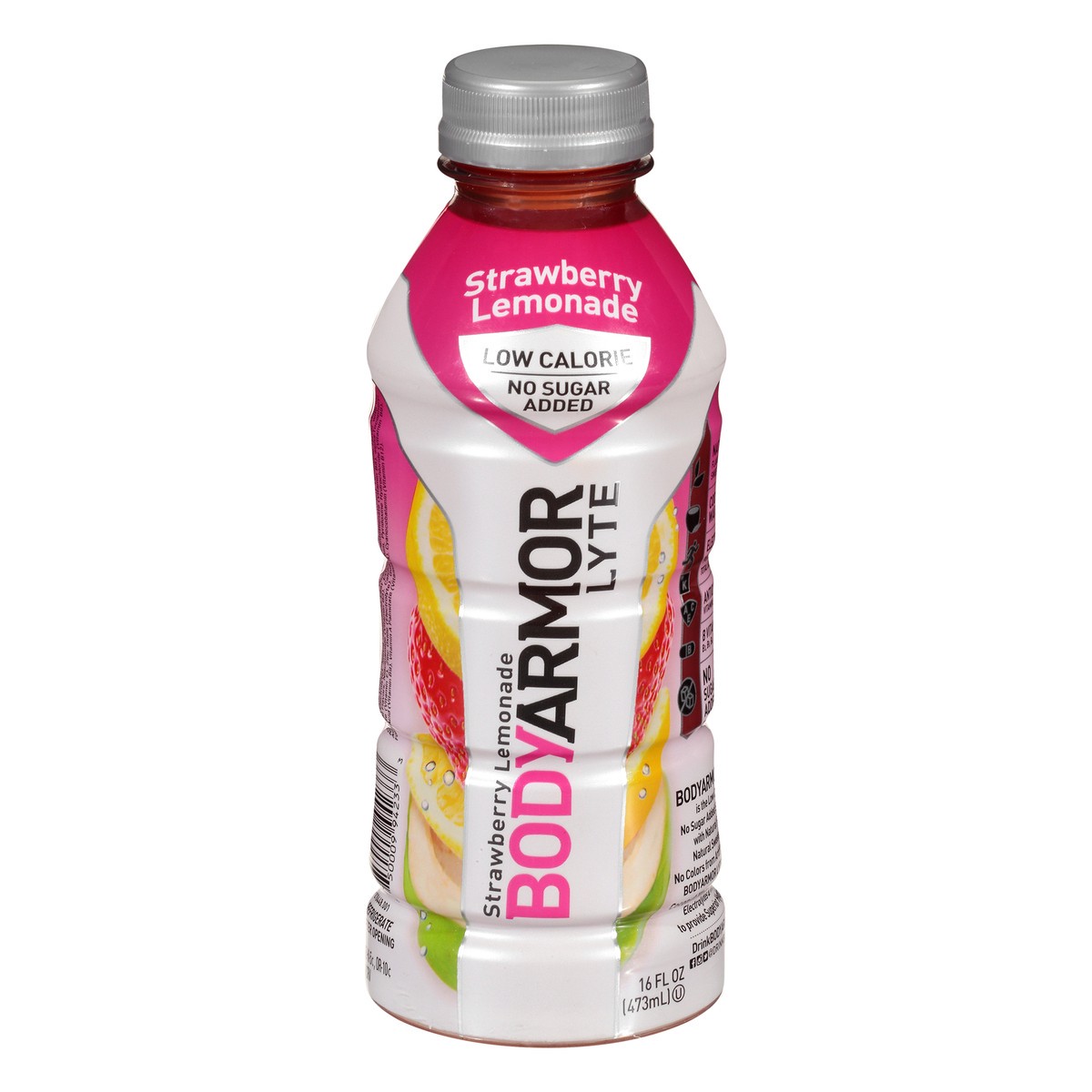 slide 1 of 9, BODYARMOR Lyte Strawberry Lemonade Sports Drink, 16 oz