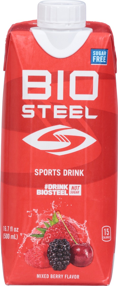 slide 6 of 9, Biosteel Mixed Berry Sports Drink, 16.7 oz