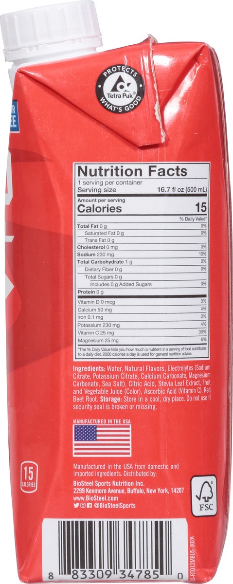 slide 8 of 9, Biosteel Mixed Berry Sports Drink, 16.7 oz