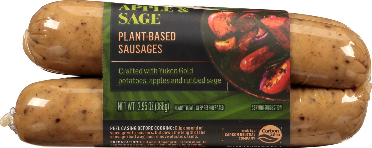 slide 3 of 11, Field Roast Apple Sage Sausage Smoked, 1 ct