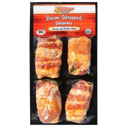 Big Easy Foods Jalapenos Bacon Wrapped 8 oz