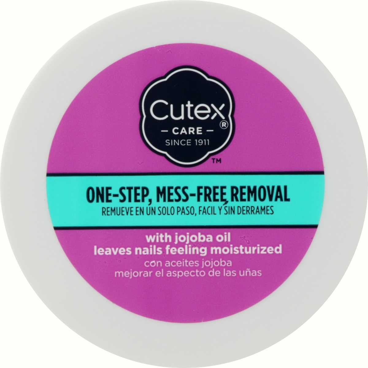 slide 7 of 7, Cutex Nail Polish Remover Pads, 1 ct