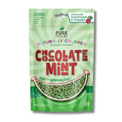 Pure Food Mint Chocolate Sprinkles