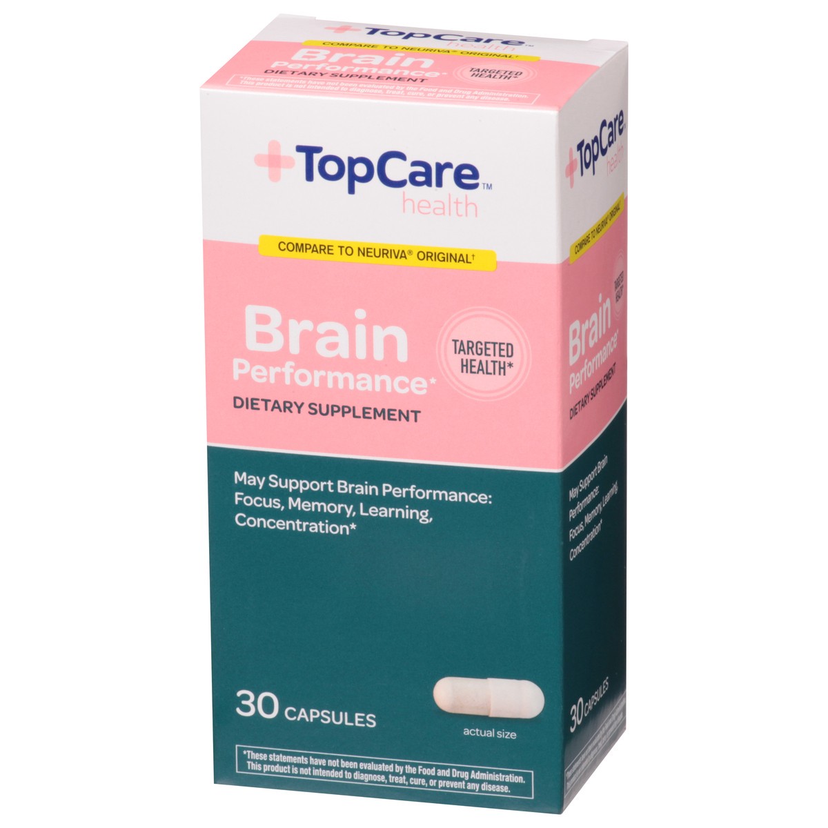 slide 15 of 19, TopCare Health Brain Performance 30 Capsules, 30 ct
