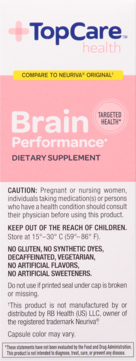 slide 3 of 19, TopCare Health Brain Performance 30 Capsules, 30 ct