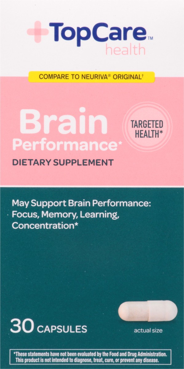 slide 16 of 19, TopCare Health Brain Performance 30 Capsules, 30 ct
