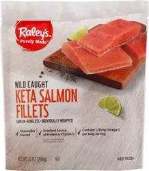 Raley's Purely Made Keta Salmon Fillet 10 Oz