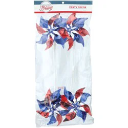 Destination Holiday Red White & Blue Pinwheels, 4 pk