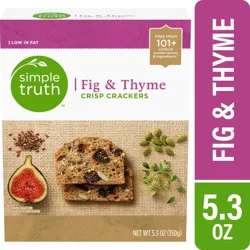Simple Truth Fig & Thyme Crisp Crackers