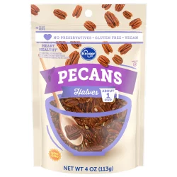 Kroger Pecan Halves - 4 oz