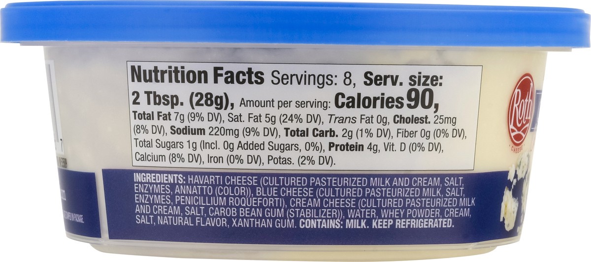 slide 15 of 16, Roth Chunky Blue Cheese Dip & Spread, 8 oz