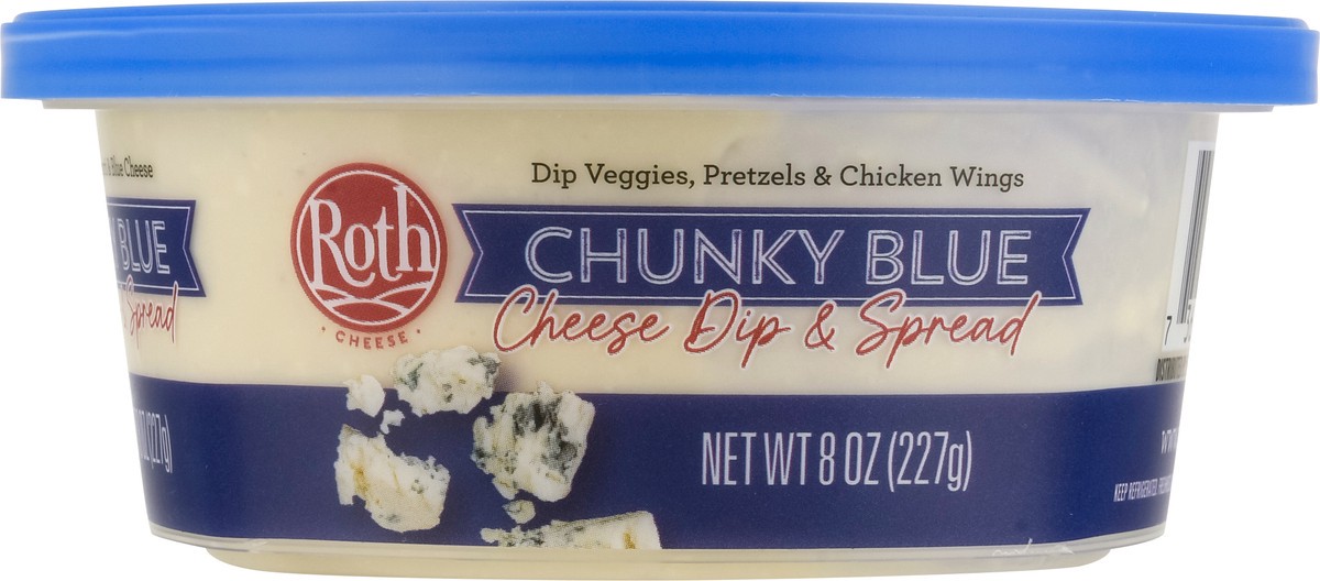 slide 9 of 16, Roth Chunky Blue Cheese Dip & Spread, 8 oz