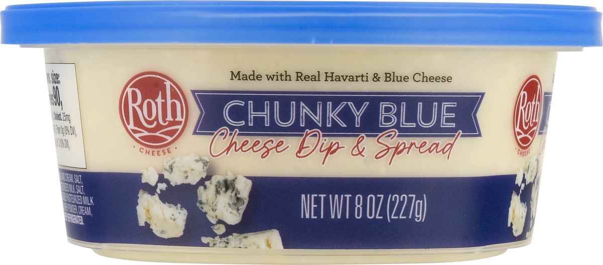 slide 5 of 16, Roth Chunky Blue Cheese Dip & Spread, 8 oz
