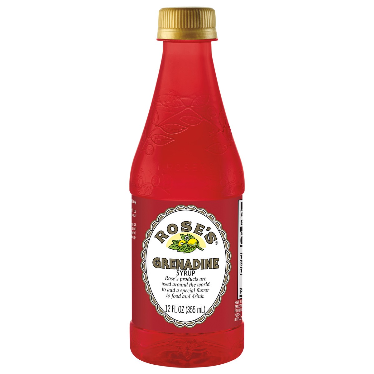 slide 1 of 7, Rose's Grenadine Syrup 12 fl oz, 12 fl oz