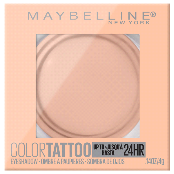 slide 1 of 17, Maybelline Color Tattoo Eye Shadow Pots V.I.P., 0.14 oz