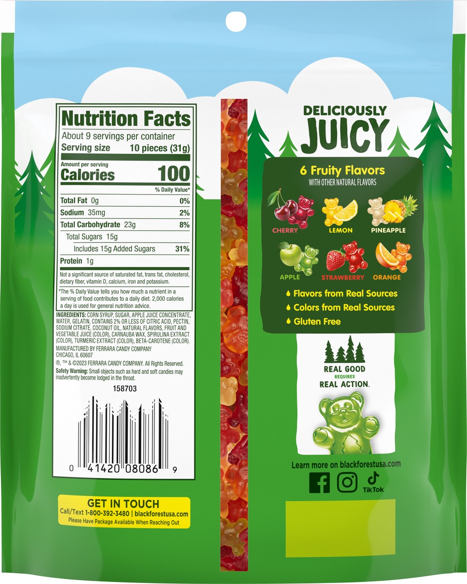 slide 2 of 13, Black Forest Gummy Bears 10 oz, 10 oz