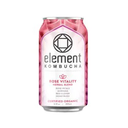 Element Kombucha Rose Vitality Herbal Blend - 12 oz