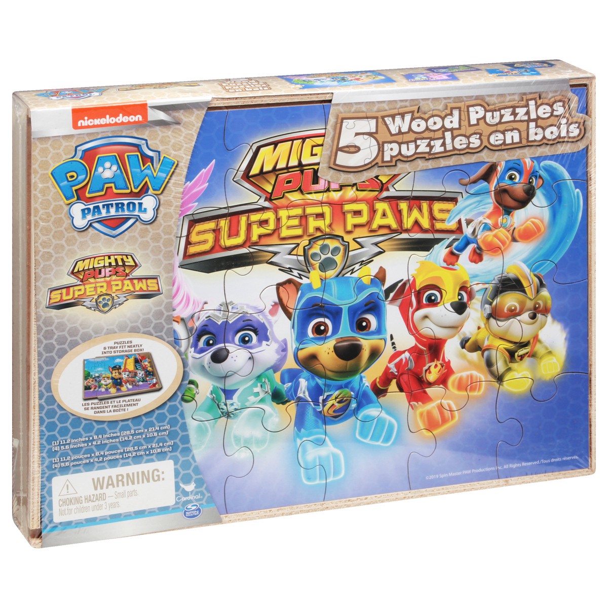 slide 9 of 9, Cardinal Paw Patrol Wood Puzzles 1 ea, 5 ct